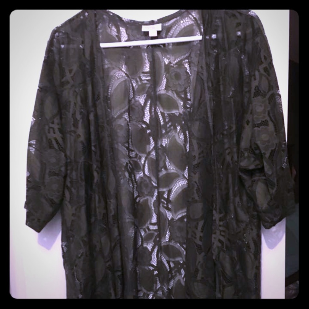 Lularoe lace cardigan